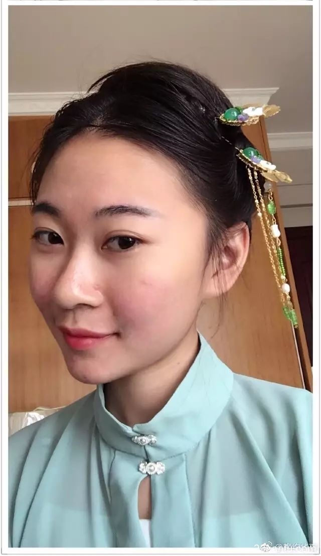 【Hanfu Hairstyle】Simple and Fresh Shoulder-Length Short Hair Tutorial-14