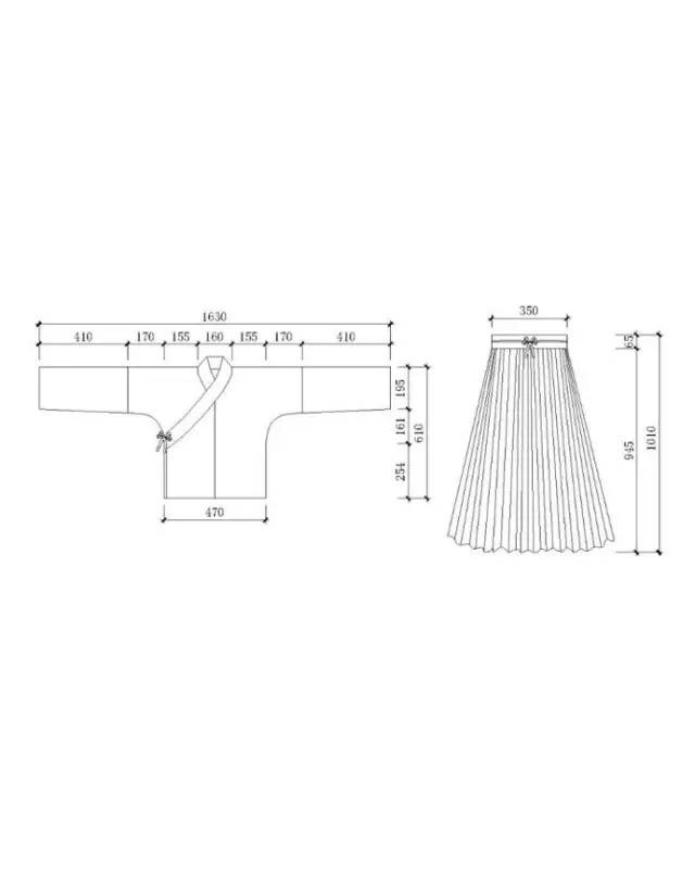 The Most Comprehensive Hanfu Cutting and Pattern Making - Recommended for Collection!-29