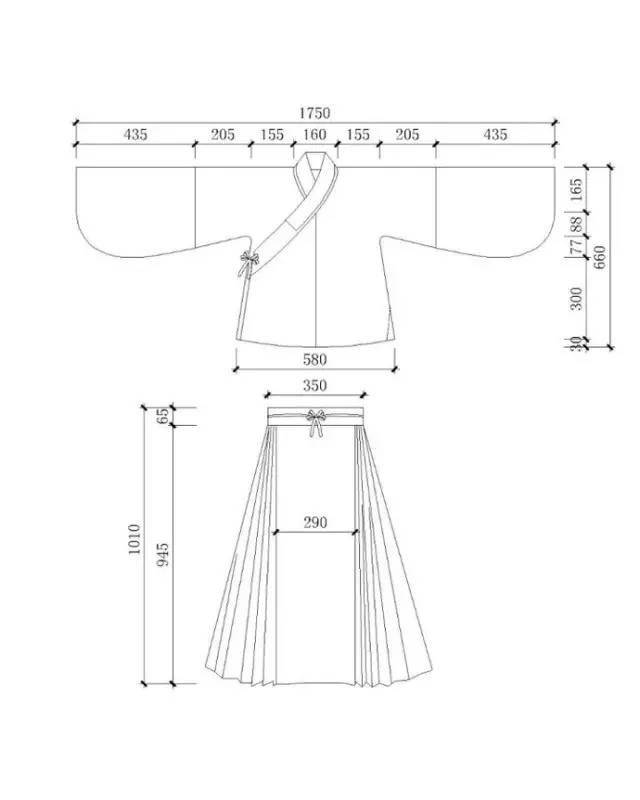 The Most Comprehensive Hanfu Cutting and Pattern Making - Recommended for Collection!-25