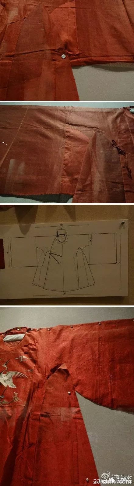 Analysis of the External Flap Cutting of Men's Robes in the Late Ming Dynasty-6