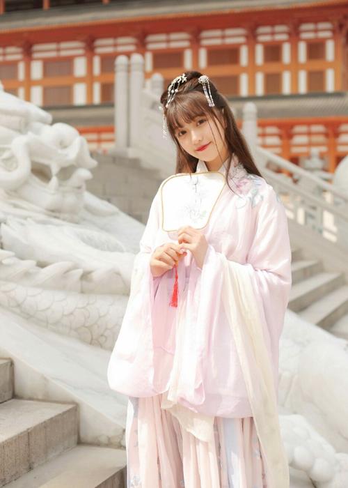 Jin Dynasty Style Hanfu for Women with Waist-Level Skirts, Ancient Hanfu for Women with Fairy-like Waist-Level Skirts-3