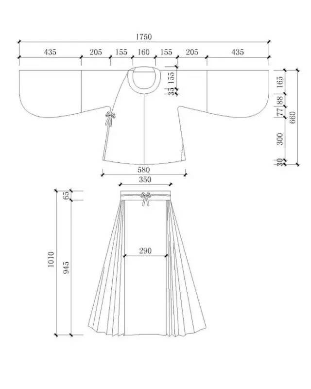 The Most Comprehensive Hanfu Cutting and Pattern Making - Recommended for Collection!-31