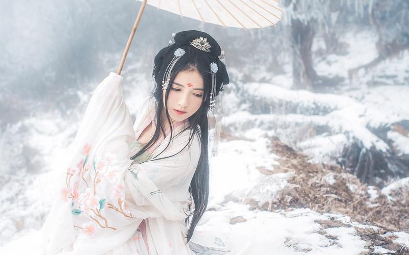 Li Mengxi Xiaomeng Hanfu Ancient Style, Li Mengxi Ancient Costume Hanfu-3