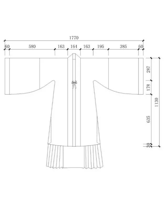 The Most Comprehensive Hanfu Cutting and Pattern Making - Recommended for Collection!-35