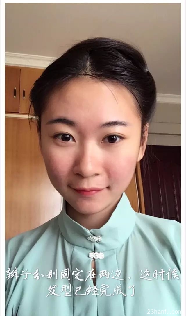 【Hanfu Hairstyle】Simple and Fresh Shoulder-Length Short Hair Tutorial-11