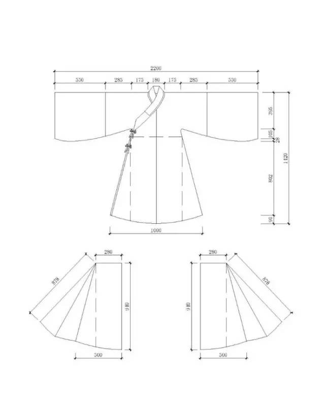 The Most Comprehensive Hanfu Cutting and Pattern Making - Recommended for Collection!-39