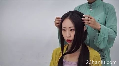 【Hanfu Hairstyles】Gentle Hairstyles Suitable for Ladies with Medium to Long Hair-11