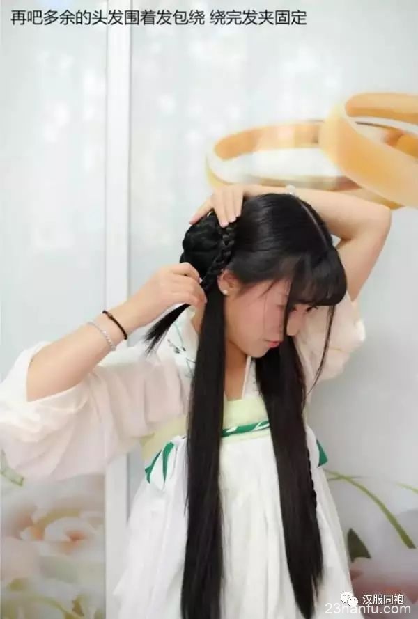 【Hanfu Hairstyle】Strongly Recommended! A Cute Hanfu Hairstyle-10