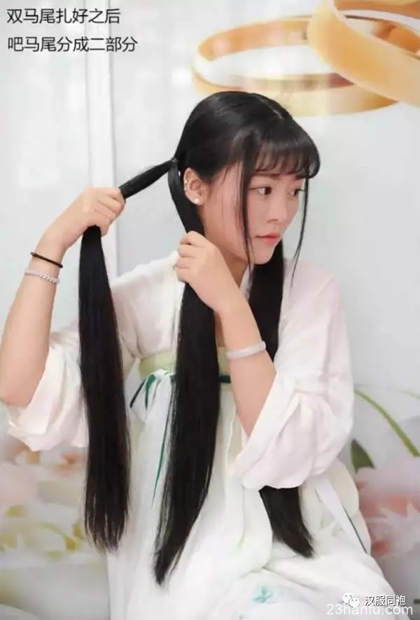 【Hanfu Hairstyle】Strongly Recommended! A Cute Hanfu Hairstyle-4