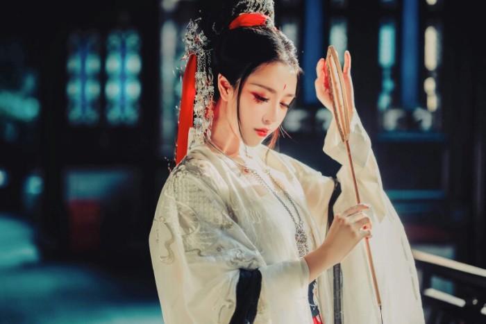 Everyday Dark Ancient Style Hanfu, Dark Series Ancient Style Empress Hanfu Wallpaper-3