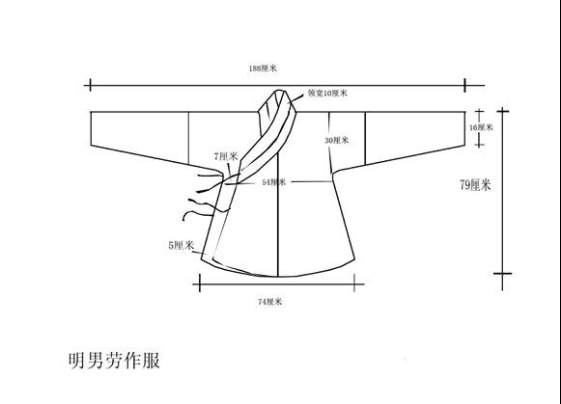 Steps for Cutting the Upper Garment and Lower Skirt of Hanfu-5