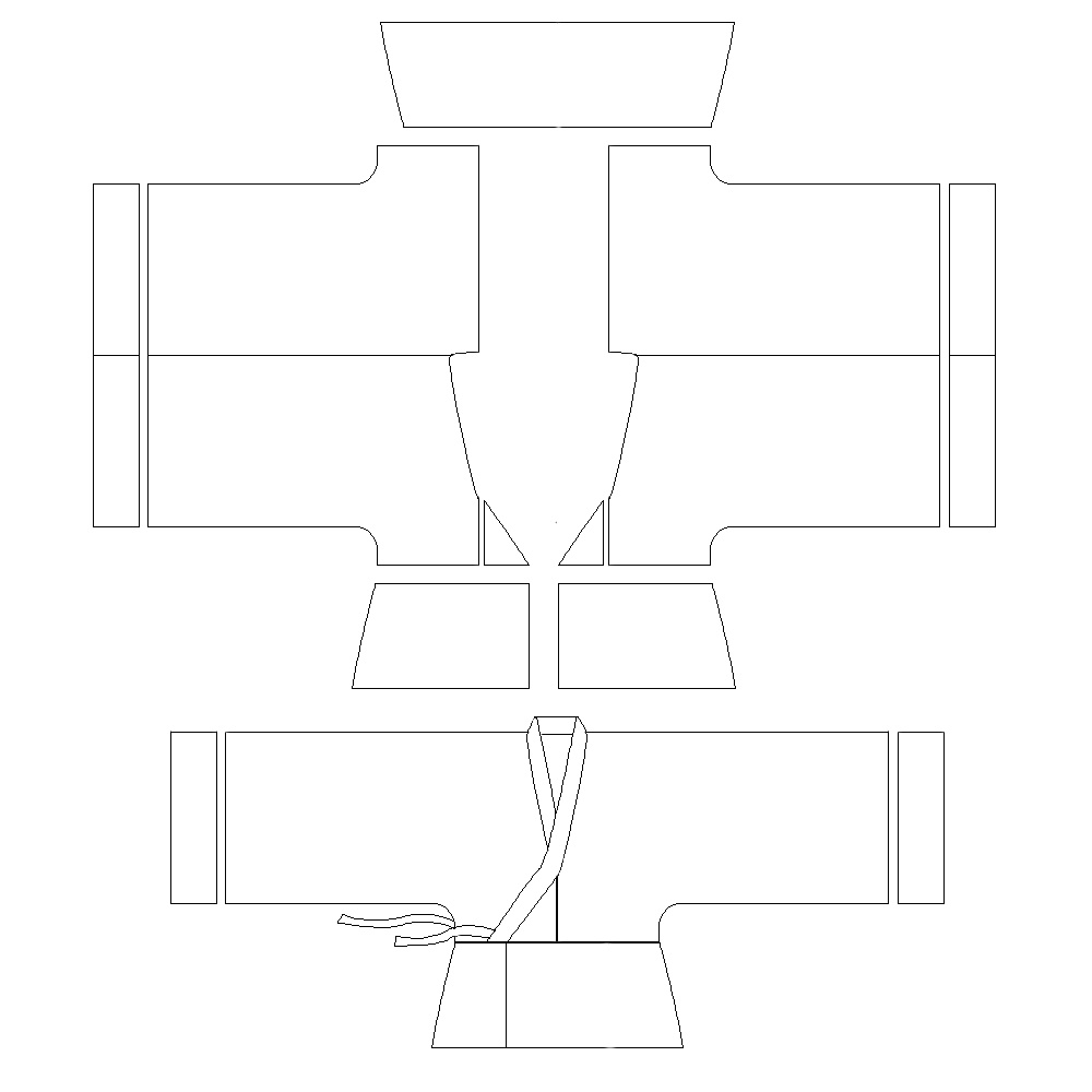 Clothing Pattern of the Rú (Rounded Collar Robe)-7