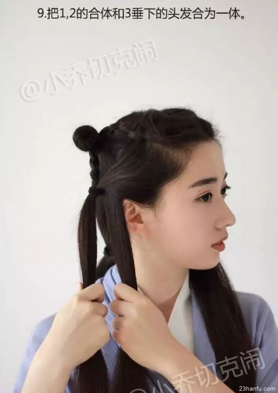 【Hanfu Hairstyles】Several Hairstyles Suitable for Daily Hanfu Outings-39