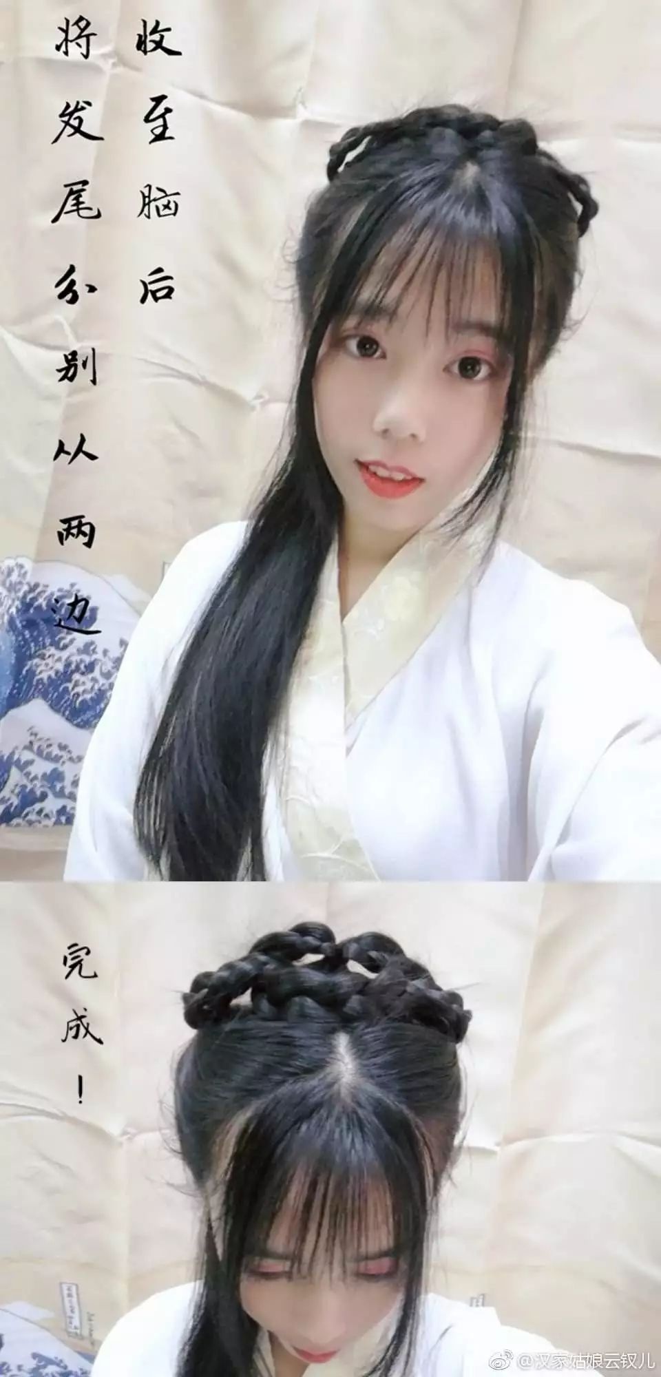 【Hanfu Hairstyles】8 Versatile Hanfu Hairstyles, Little Fairies Take a Look~-43