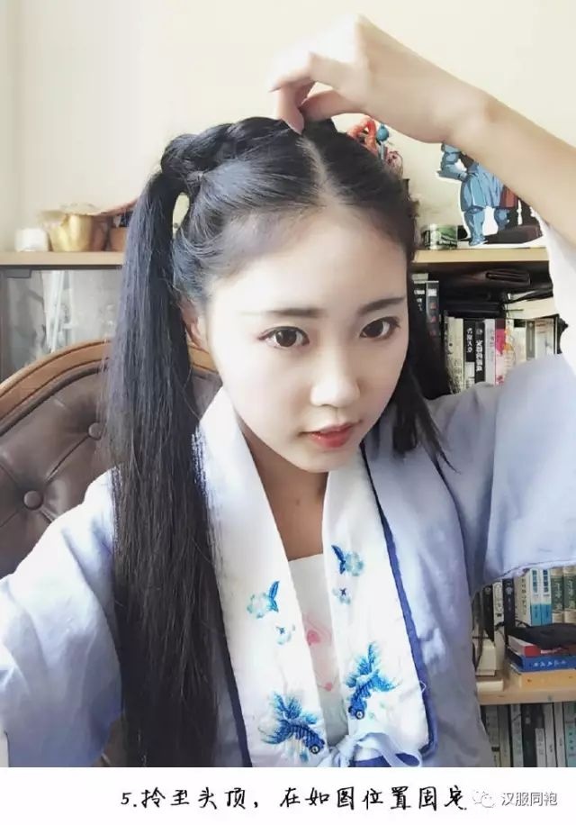 【Hanfu Hairstyle】Beautiful! A Hairstyle That Can Make You Look Ten Years Younger!-6