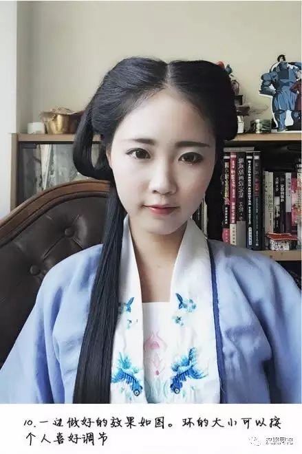 【Hanfu Hairstyle】Beautiful! A Hairstyle That Can Make You Look Ten Years Younger!-24