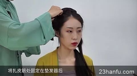 【Hanfu Hairstyles】Gentle Hairstyles Suitable for Ladies with Medium to Long Hair-25