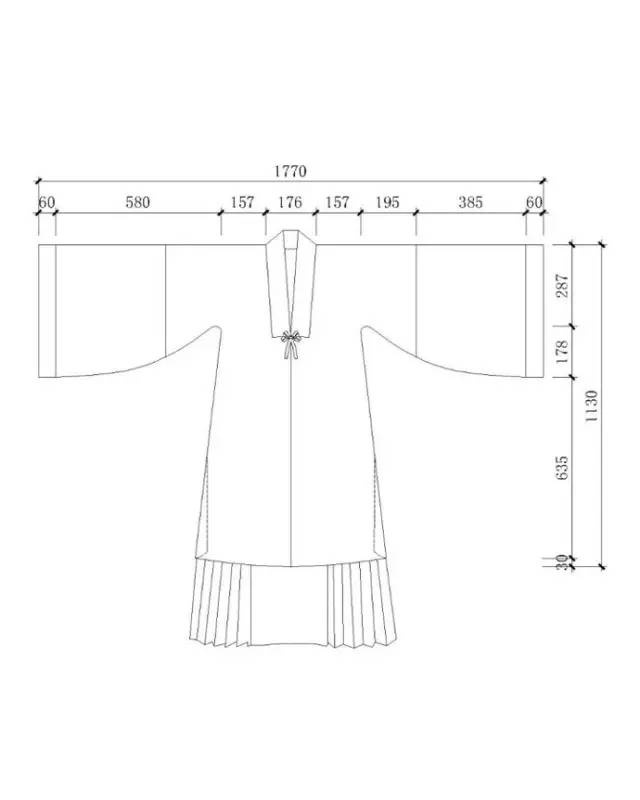 The Most Comprehensive Hanfu Cutting and Pattern Making - Recommended for Collection!-34