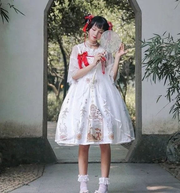 A Perfect Combination Of Hanfu And Lolita Style – Hanfu Collocation 2024