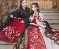 Children’s Hanfu Ancient Costume with a Fairy-like Grace, Adult Ancient Costume Hanfu with a Fairy-like Grace