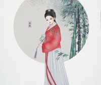 What is the name of the Hanfu worn by ancient style princesses, and what is the name of the ancient style music sung by Hanfu guys?