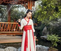 Recommendation for Ancient Chinese Costume Hanfu: Blue Trousers, Schools for Ancient Chinese Makeup and Hanfu Styling