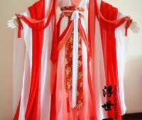 Traditional Chinese Clothing in Pink Lotus Style, Perfect for Ancient-style Photos