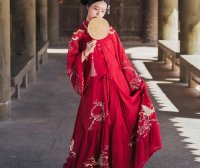 Ancient Costume Wu Zetian Hanfu, Ancient Beauty Wu Zetian Hanfu