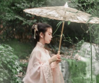 Children’s Hanfu Cloak Making for Spring and Autumn, Children’s Traditional Style Hanfu Cloak Crafting