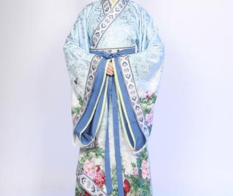 Children’s Hanfu Dress for Girls, Ancient Style Long Dress Set