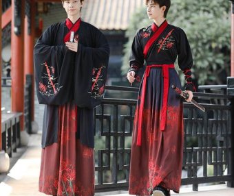 Silk Scarves as Hanfu and Yunjian: Easy and Beautiful Hanfu Made from Silk Scarves