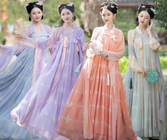 Costumed Hanfu Female Warrior Action Scenes, Costumed Hanfu Xiao Zhan Action Scenes