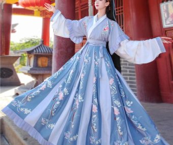 Ancient Style Men’s Hanfu Clothing, Silk Ancient Style Men’s Hanfu