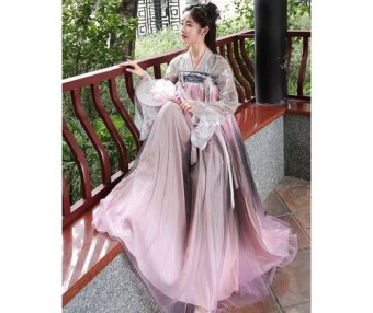 **Title: Girls’ Hanfu: The Grand and Elegant Heritage of the Huaxia Tradition**